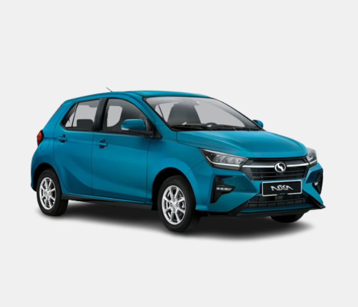 Placeholder compact hatchback for Perodua Axia