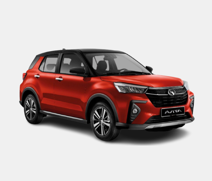 Placeholder compact SUV for Perodua Ativa
